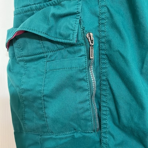 Beyond Scrubs Pants Hunter Green Women’s Petite Small - Picture 4 of 11